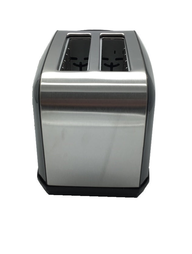 Black 2 Slice Stainless Steel Toaster - BOS & SARINO