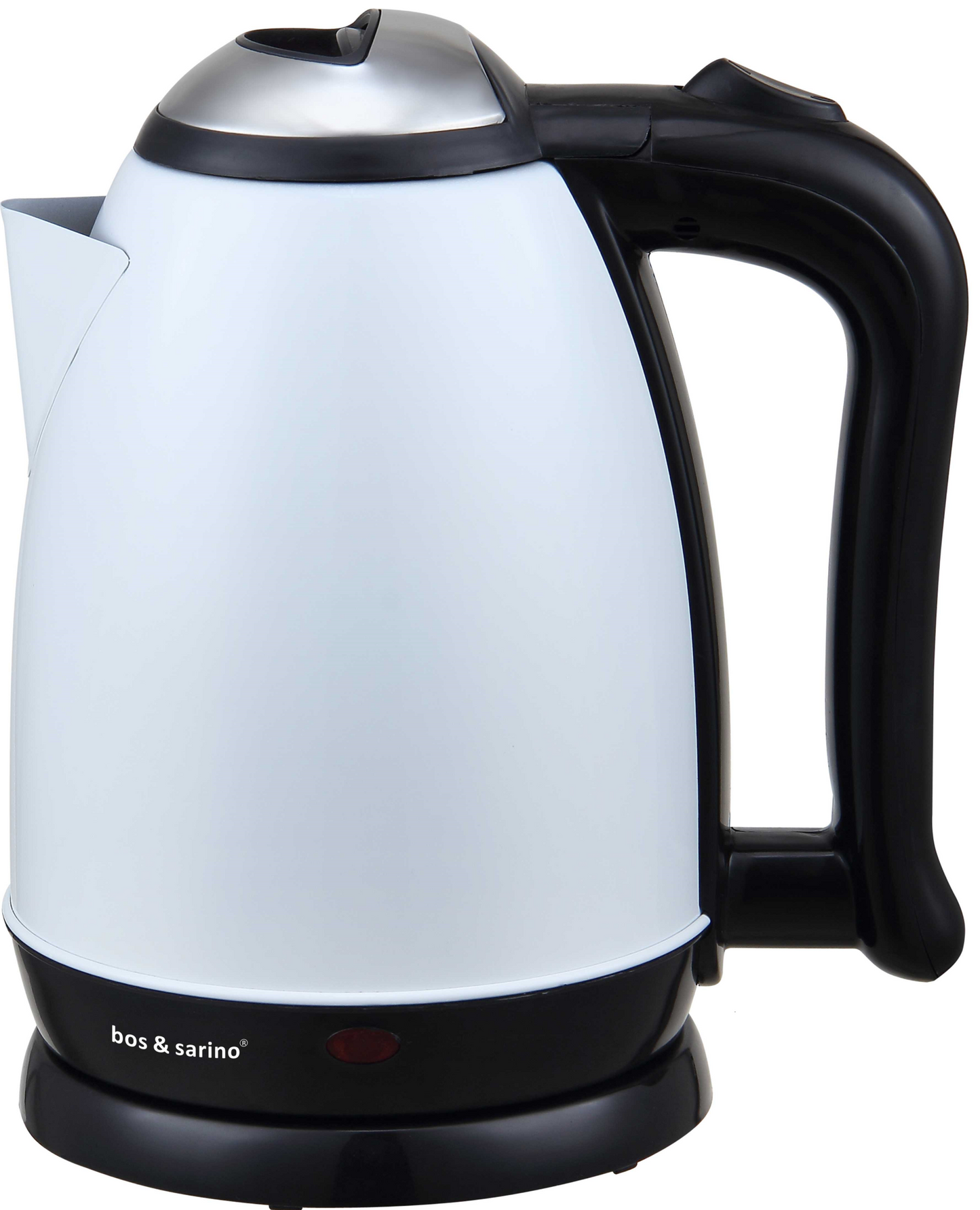 Cordless Kettle White 2L Capacity - BOS & SARINO