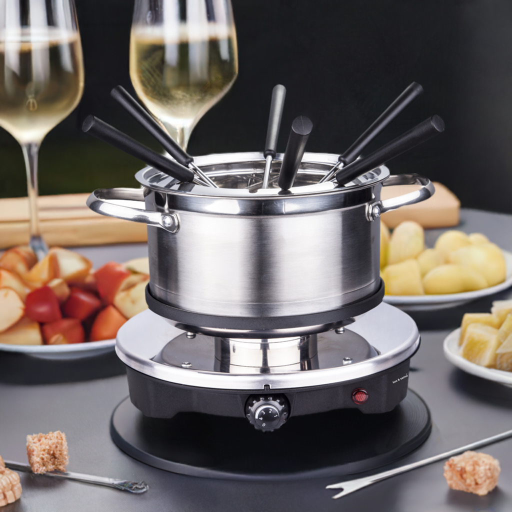 Fondue & combination Hot Pot 2L Grill - BOS & SARINO